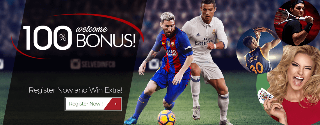 100% Welcome Bonus